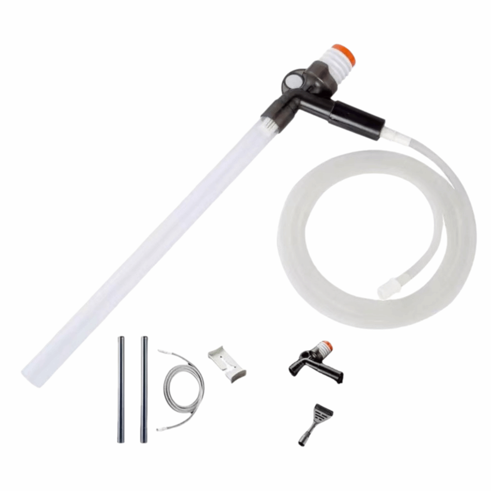 Gravel Vacuum Cleaner - Semi-Automatic Aquarium Water Changer Adjustable Water
