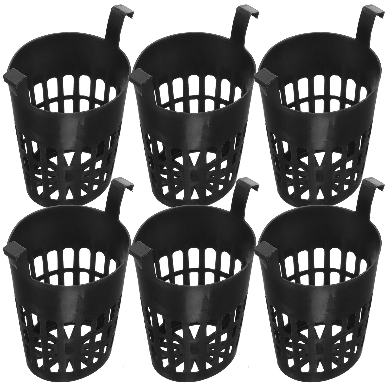Aquarium Fish Net Small - 6Pcs Water Plant Net Cup Plastic