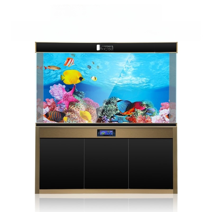 High Definition 3D Aquarium Ba - đánh giá và giá Aquarium Fish World