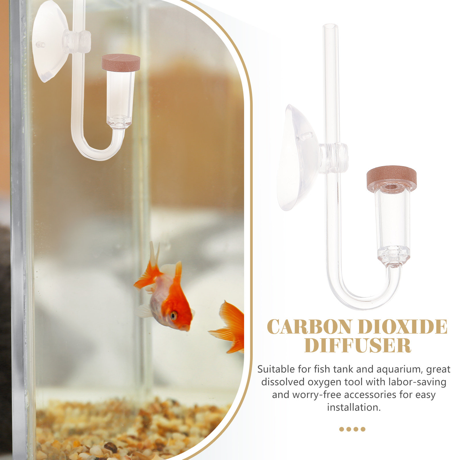 Fish Tank Co2 Diffuser Acrylic - đánh giá và giá Aquarium Fish Rate