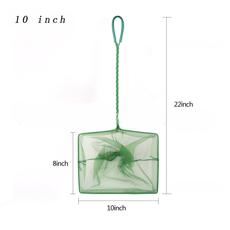 3-10inch Fish Net Long Handle  - đánh giá và giá Aquarium Fish Net Small