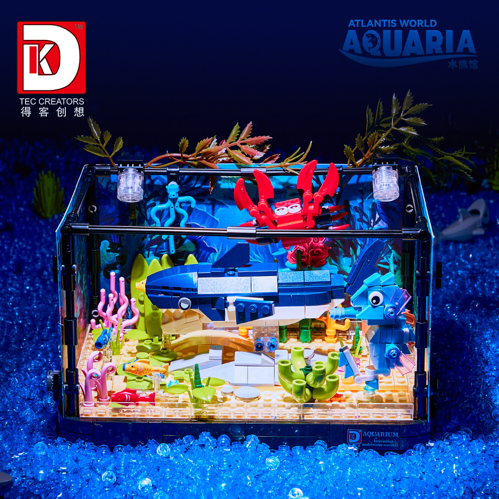 648PCS Shark Ecosystem Tank Bu - đánh giá và giá Aquarium Fish World