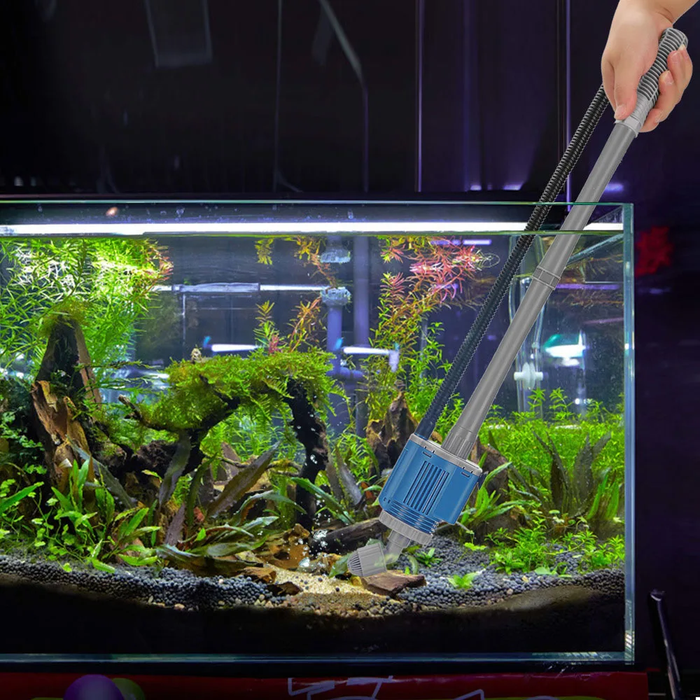 Aquarium Water Change Pump Ele - đánh giá và giá Gravel Vacuum Cleaner