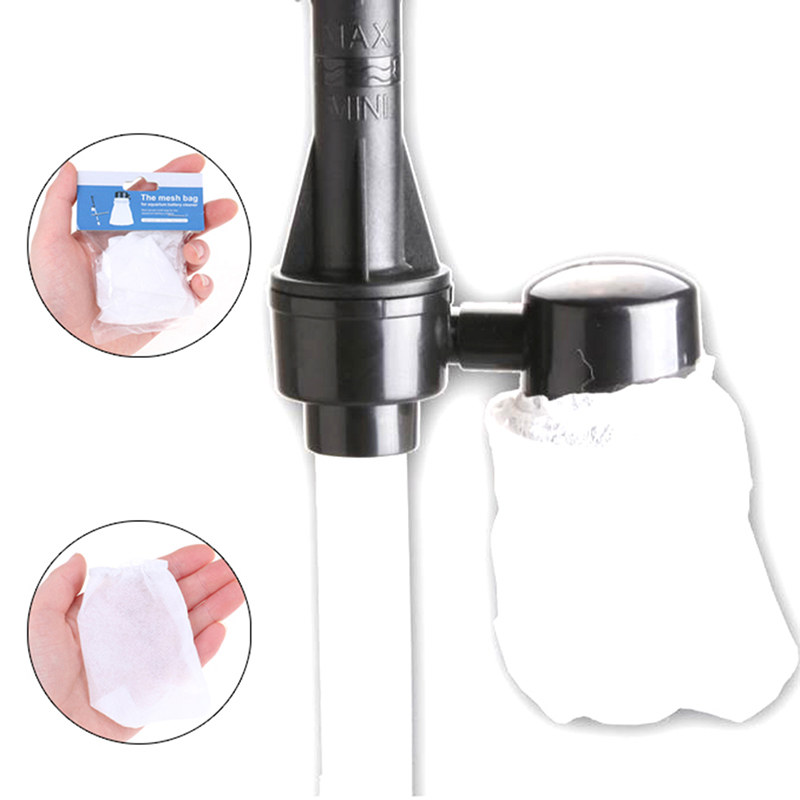 5Pc Aquarium Siphon Filter Bag - đánh giá và giá Gravel Vacuum Cleaner