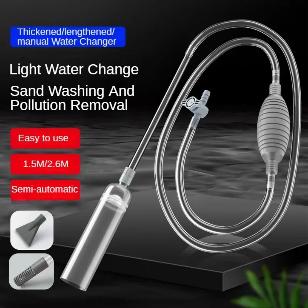 Aquarium Siphon Vacuum Cleaner - đánh giá và giá Aquarium Fish Net Small