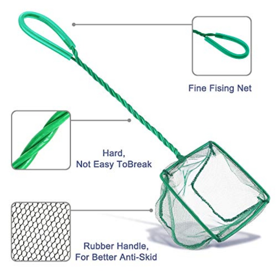 Aquarium Fish Nets, 4 Inch Sma - đánh giá và giá Aquarium Fish Net Small