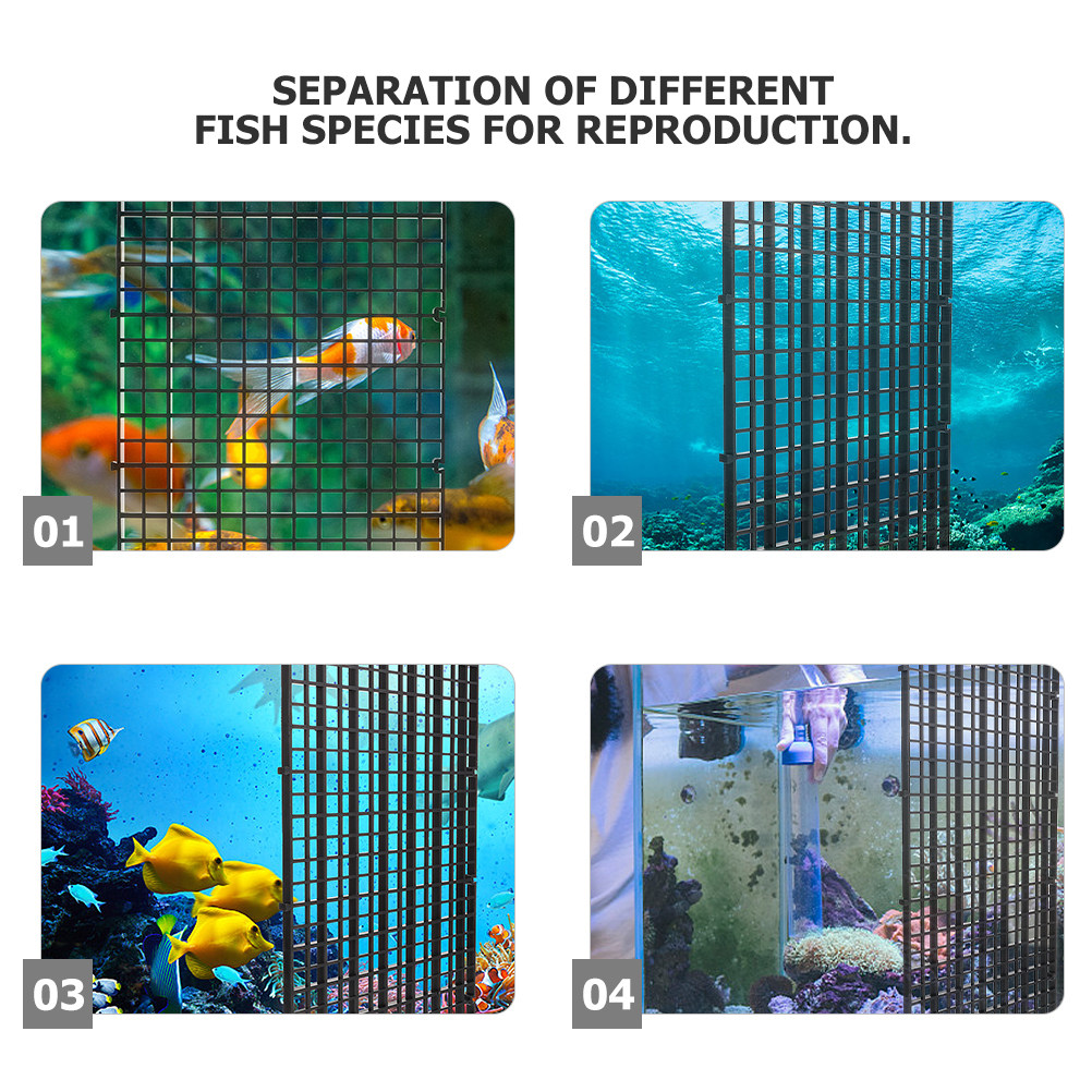 1Set Aquarium Grid Divider Pla - đánh giá và giá Aquarium Fish Rate