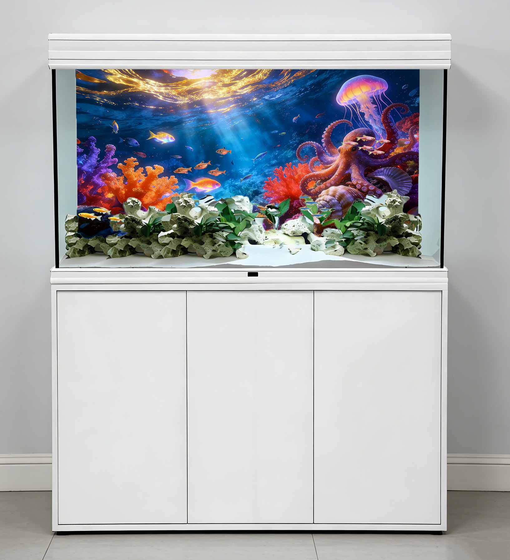 Octopus Paradise，Fish tank bac - đánh giá và giá Aquarium Fish Paradise