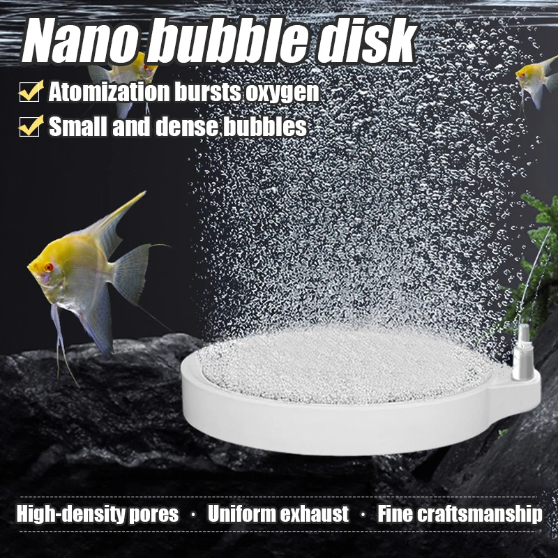 Nano Air Stone Oxygen Disc, Aq - đánh giá và giá Aquarium Fish Discus