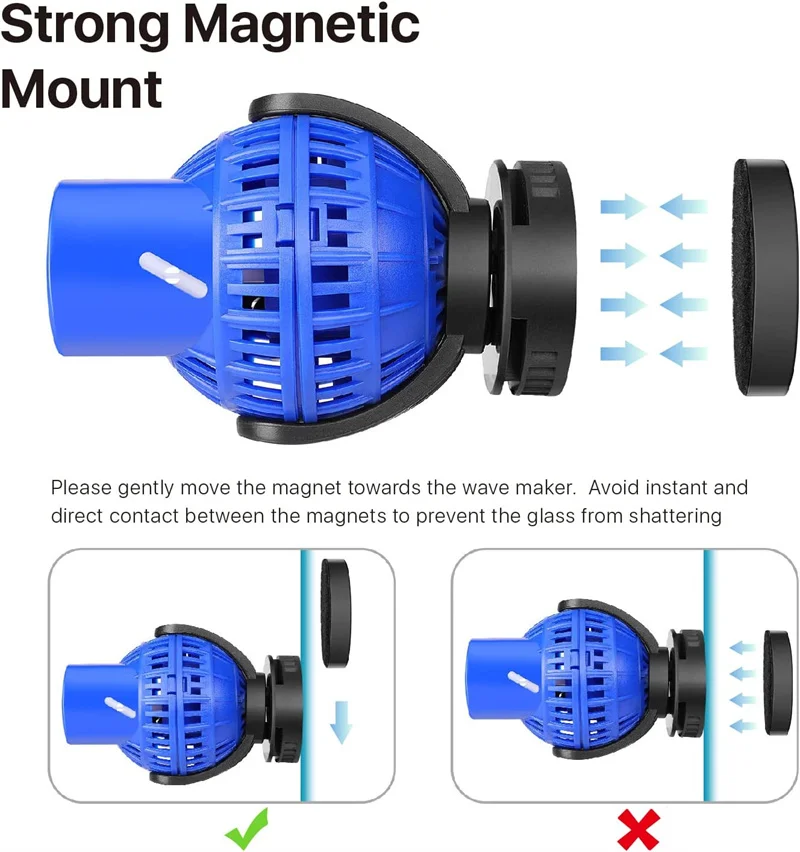 220V 6-26W Aquarium Wave Maker - đánh giá và giá Aquarium Fish Rate