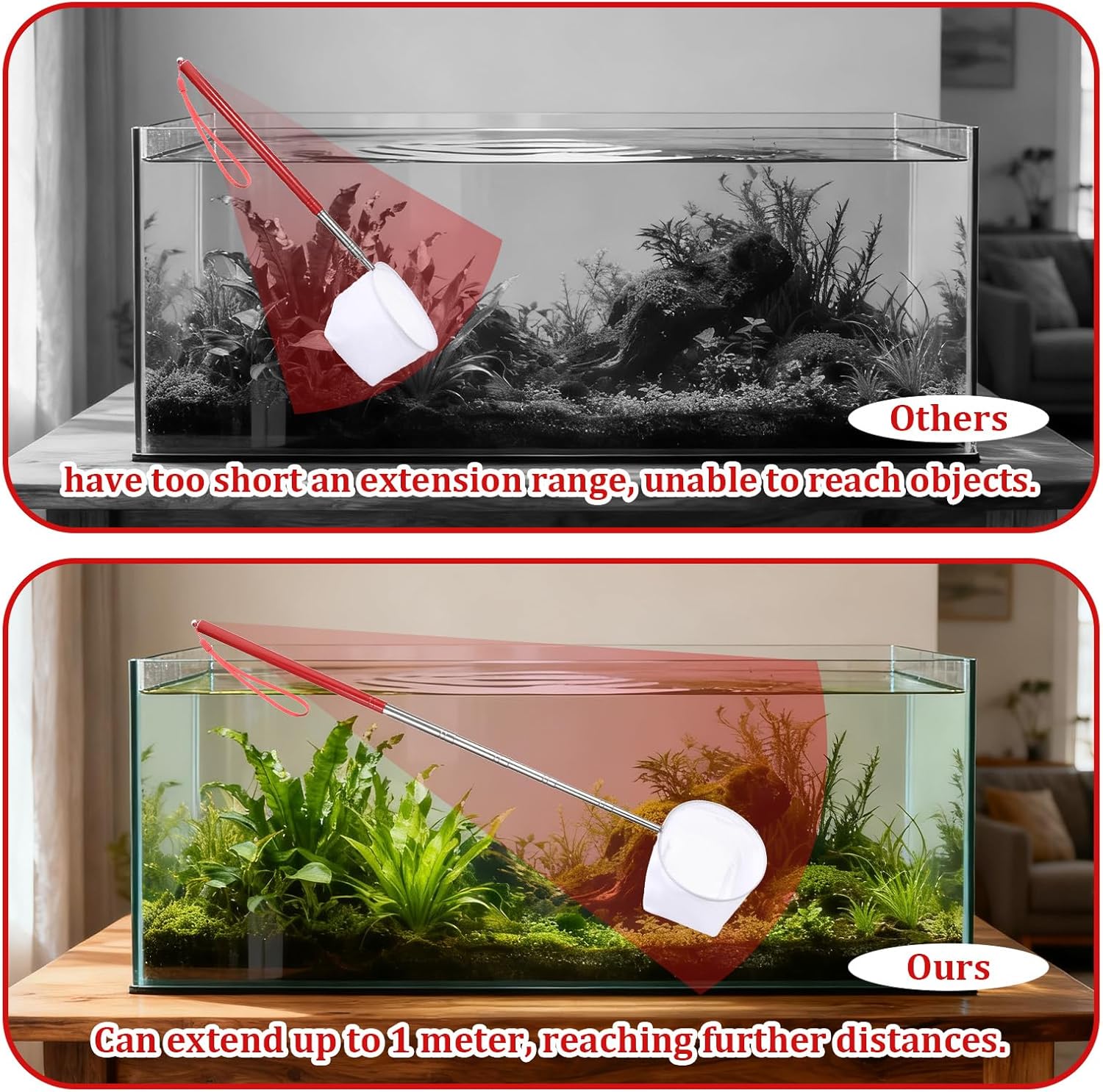 4 Inch Small Round Aquarium Fi - đánh giá và giá Aquarium Fish Net Small