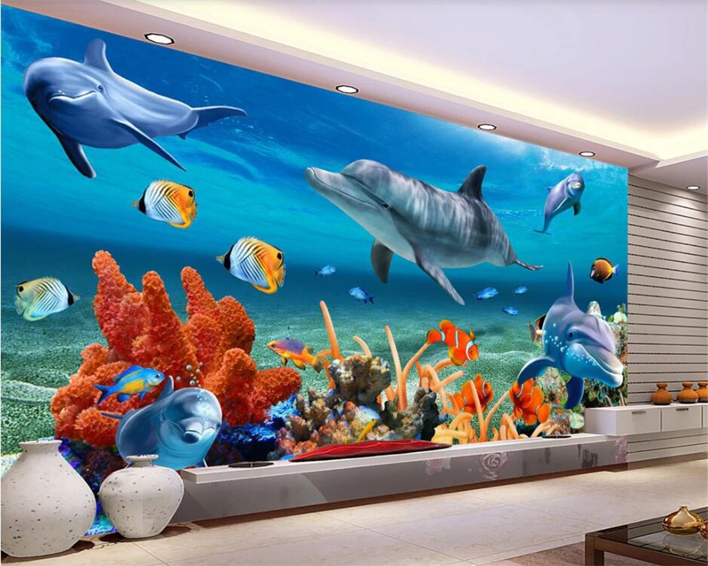 3DBEIBEHANG Custom 3D wallpape - đánh giá và giá Aquarium Fish Live Wallpaper