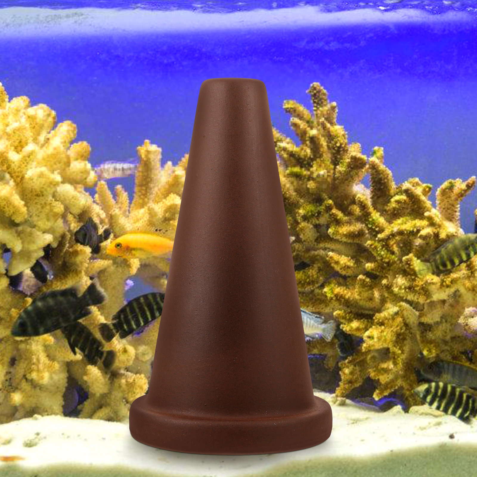 Fish Breeding Cone Cave Purple - đánh giá và giá Aquarium Fish Discus