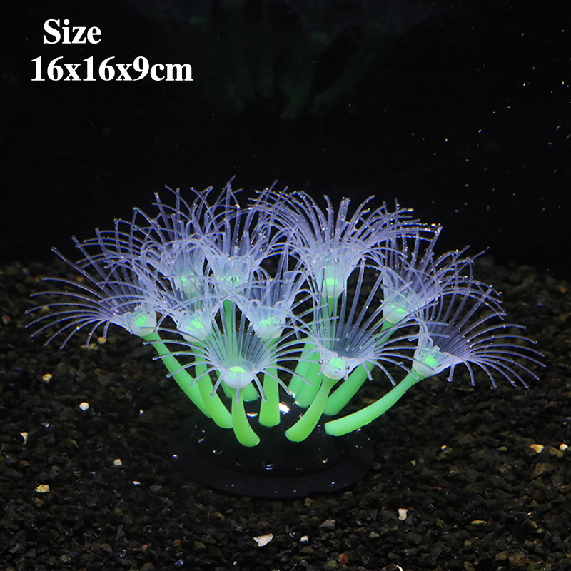 Simulation Silicone Sun Flower - đánh giá và giá Aquarium Fish World