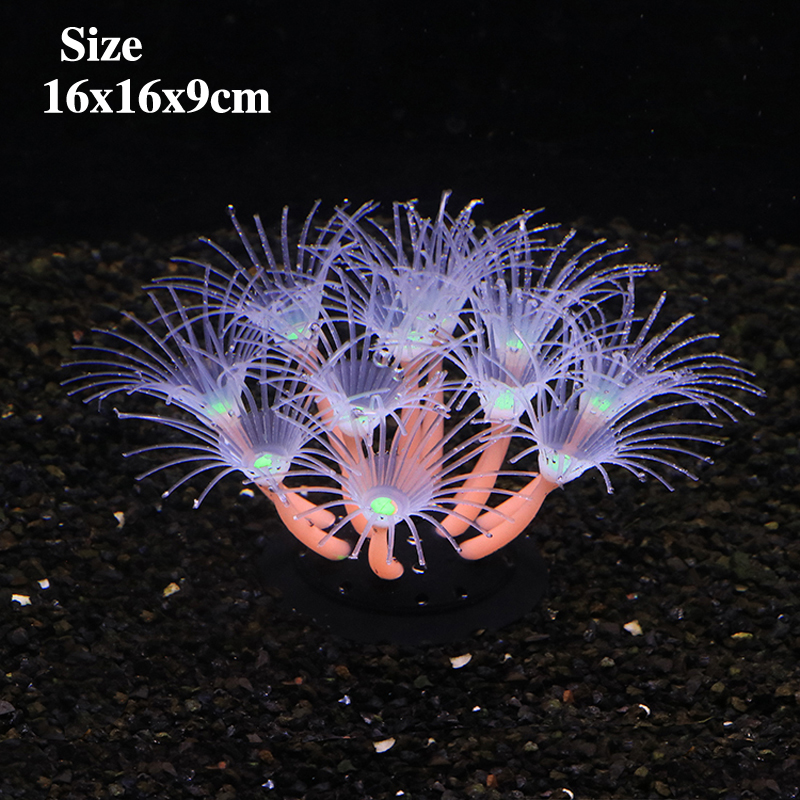 Simulation Silicone Sun Flower - đánh giá và giá Aquarium Fish World