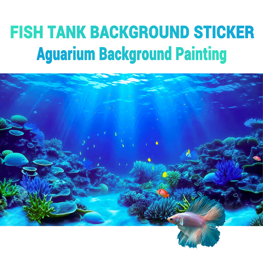Coral Paradise，Fish tank backg - đánh giá và giá Aquarium Fish Paradise