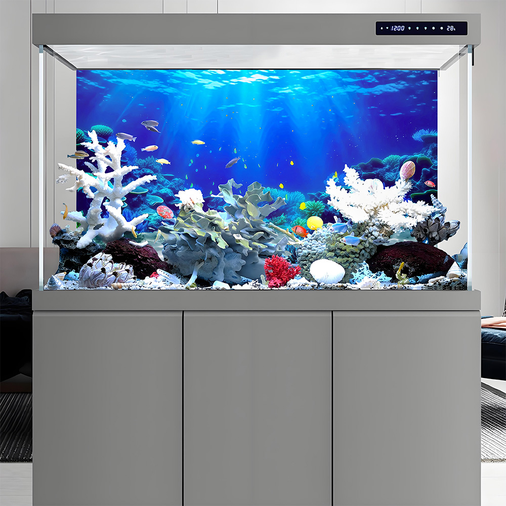 Coral Paradise，Fish tank backg - đánh giá và giá Aquarium Fish Paradise