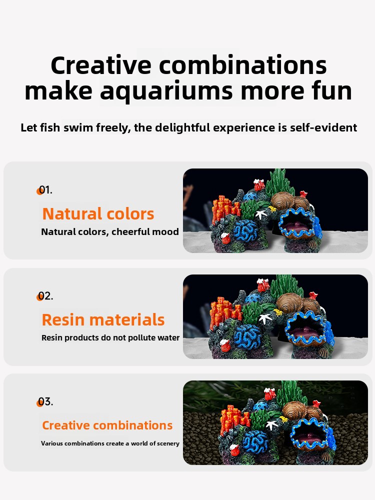  Aquarium Coral Decoration Res - đánh giá và giá Aquarium Fish World